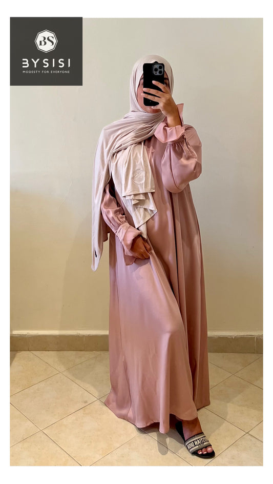 Manal Abaya in Rose - BYSISI
