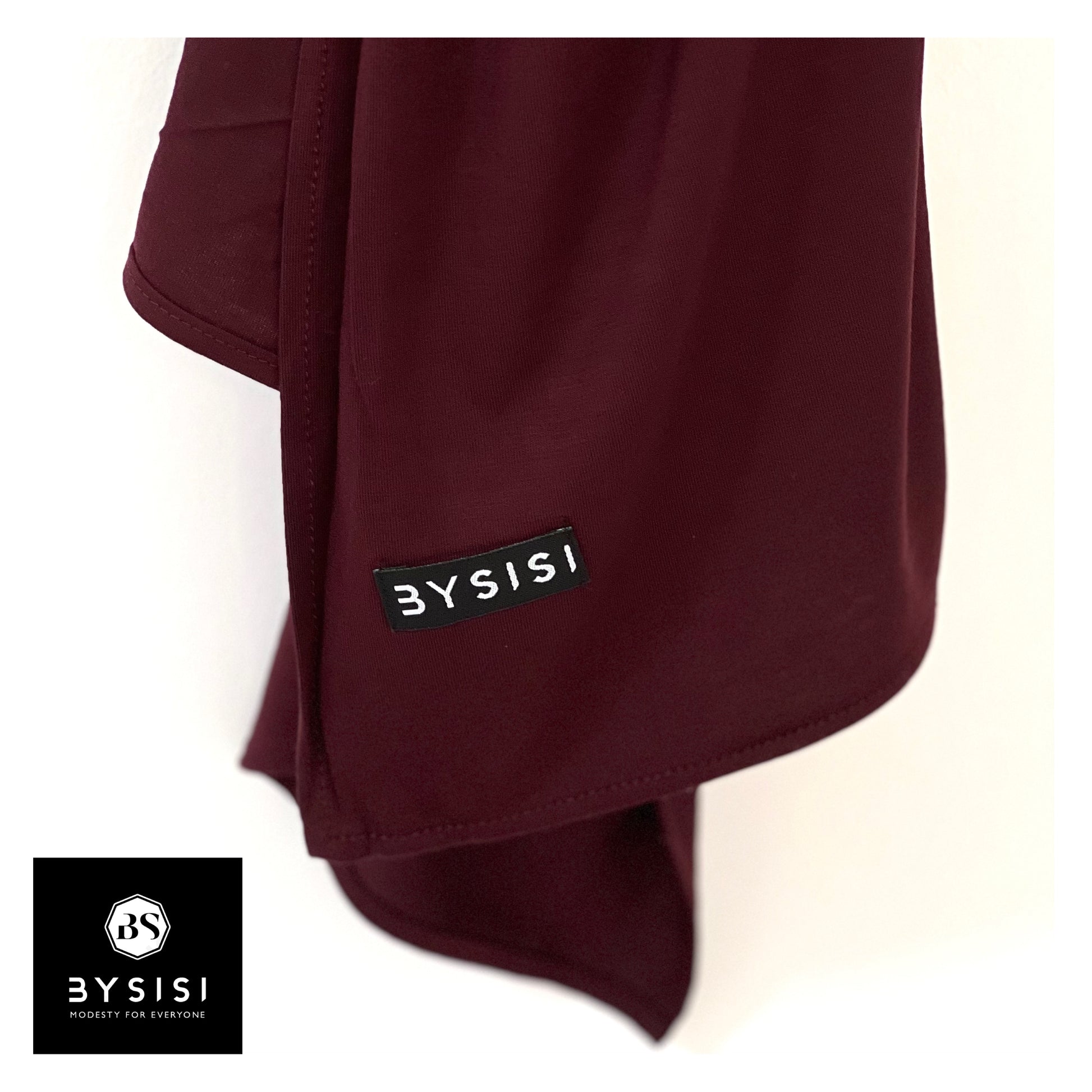 Bamboo Jersey in Aubergine - BYSISI